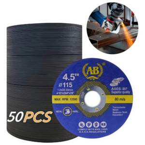 Disco Corte Metal 4 1/2 Herramientas Acero Inoxidable 50pz